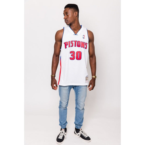 [BA81MBDPIWNO0] Mens Mitchell & Ness NBA Swingman Jersey Pistons 2003 Rasheed Wallace Home