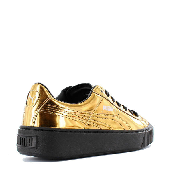 [362339-04] Womens Basket Platform Metallic