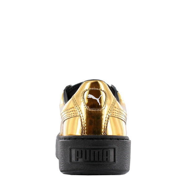 [362339-04] Womens Basket Platform Metallic