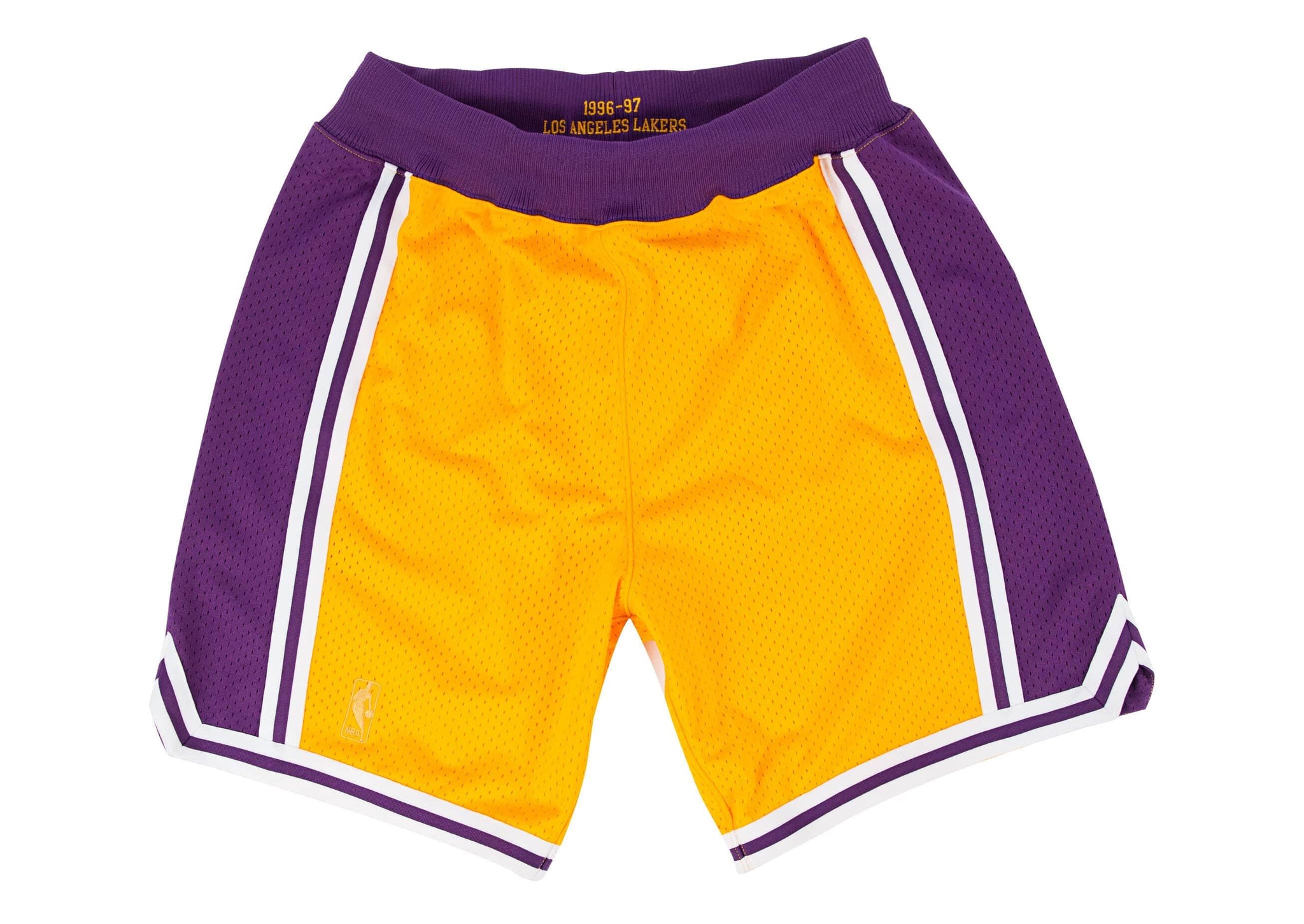 Mens Mitchell & Ness NBA Authentic Shorts 1996 Los Angeles Lakers - sneakAR