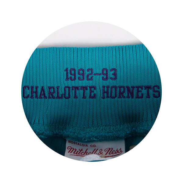 Mens Mitchell & Ness NBA 1992-93 Authentic Shorts Charlotte Hornets