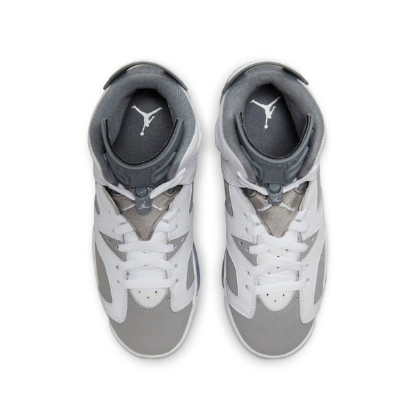 [384665-100] Grade School Air Jordan Retro 6 (GS) 'Cool Grey'