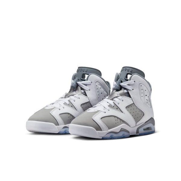 [384665-100] Grade School Air Jordan Retro 6 (GS) 'Cool Grey'