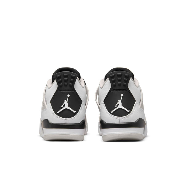 [408452-111] Grade School Air Jordan Retro 4 (GS) 'Military Black'