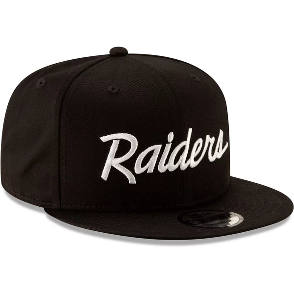 [11872953] Mens New Era NFL 9Fifty Script Snapback - Las Vegas Raiders