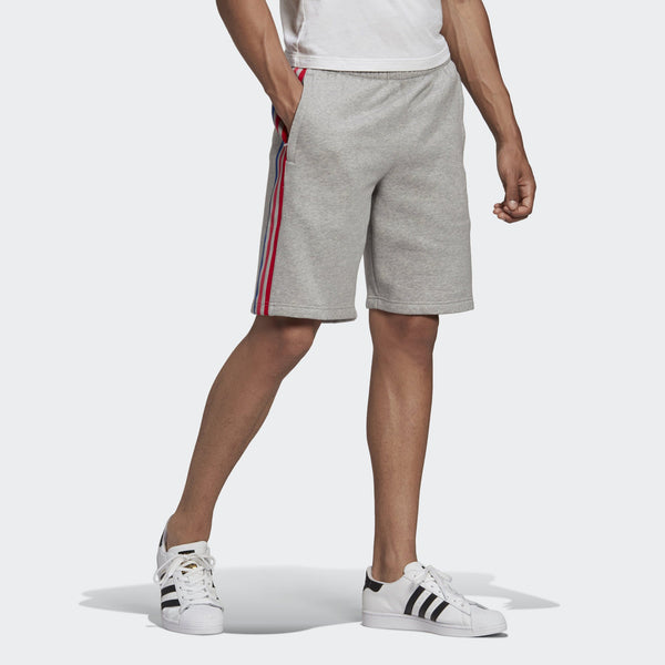 [GP5908] Mens Adidas 3D Trefoil 3-Stripes Sweat Shorts