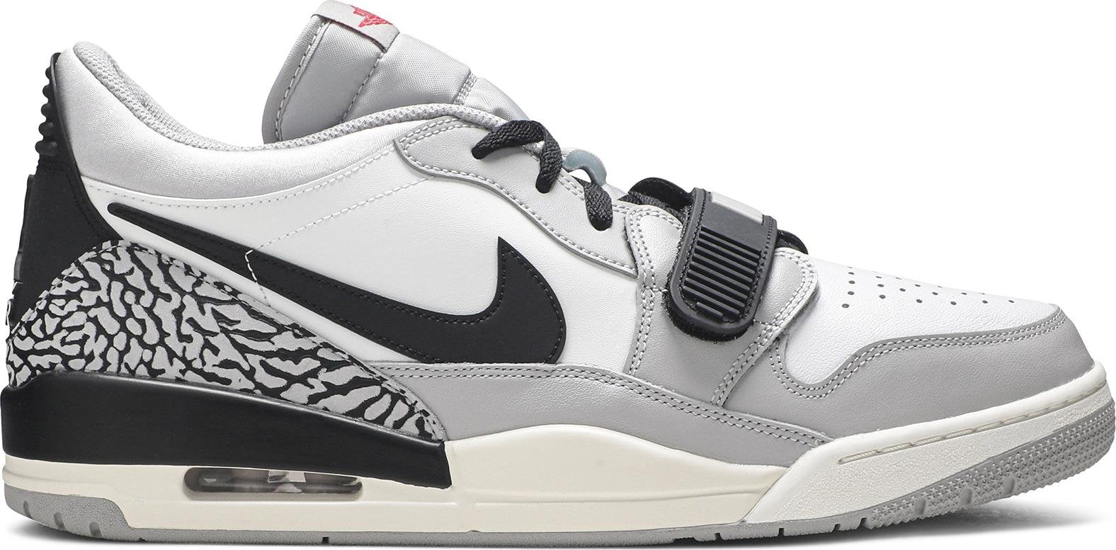 [CD7069-101] Mens Air Jordan LEGACY 312 LOW 'TECH GREY FIRE RED BLACK'
