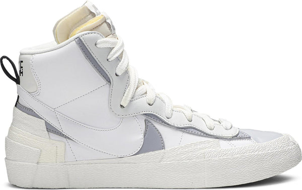 [BV0072-100] Mens Nike BLAZER MID 'SACAI WHITE GREY'