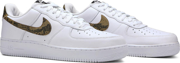 [AO1635-100] Mens Nike Air Force 1 Low Retro 'Ivory Snake'