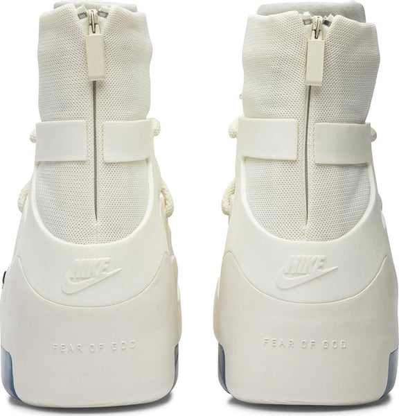 [AR4237-100] Mens Nike AIR FEAR OF GOD 1 'SAIL BLACK'
