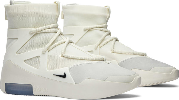 [AR4237-100] Mens Nike AIR FEAR OF GOD 1 'SAIL BLACK'