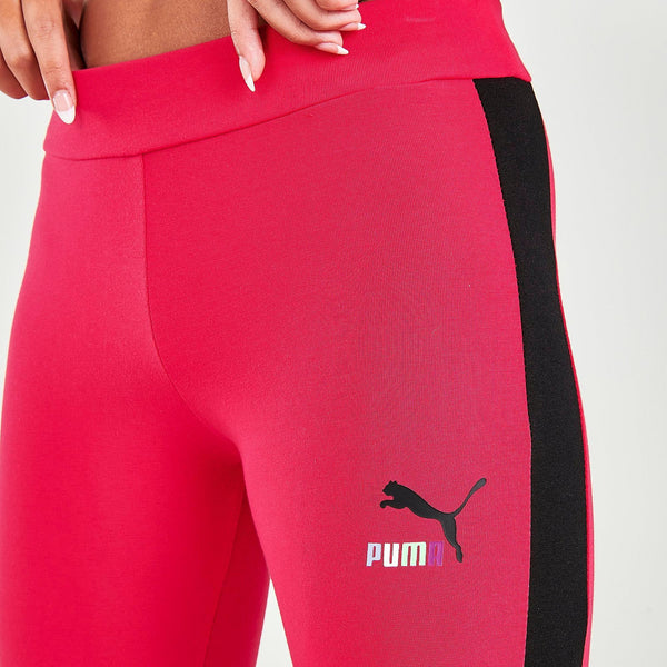 [532483-04] Womens Puma Berry Glitz T7 Legging