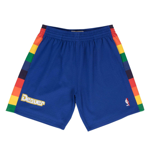 [540B3097DNUQPV] Mens Mitchell & Ness NBA Swingman Shorts Denver Nuggets