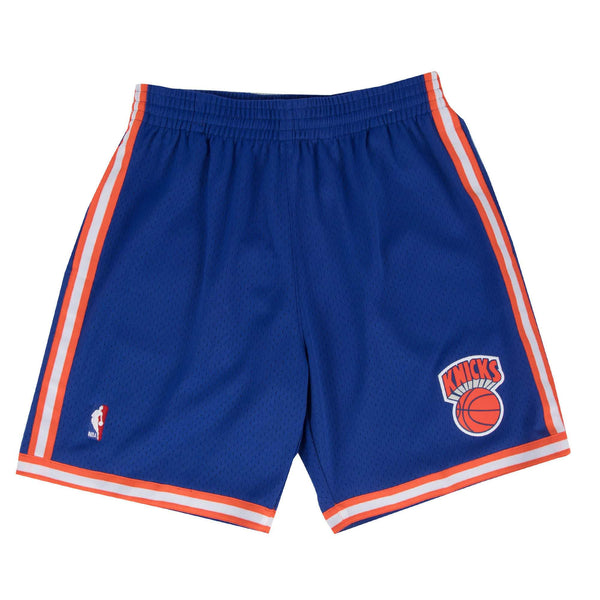 [540B3187NYKQPV] Mens Mitchell & Ness NBA Swingman Shorts New York Knicks