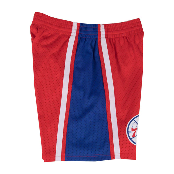 [540B3207P76QPV] Mens Mitchell & Ness NBA Swingman Shorts Philadelphia 76ers