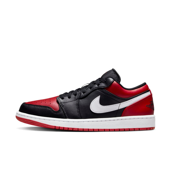 [553558-066] Mens Air Jordan RETRO 1 LOW 'ALTERNATE BRED TOE'