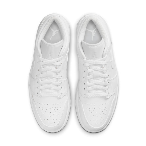 [553558-136] Mens Air Jordan Retro 1 Low 'Triple White' (2022)