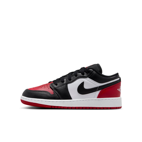 [553560-161] Grade School Air Jordan RETRO 1 LOW 'BRED TOE 2.0 (GS)'