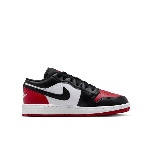 [553560-161] Grade School Air Jordan RETRO 1 LOW 'BRED TOE 2.0 (GS)'