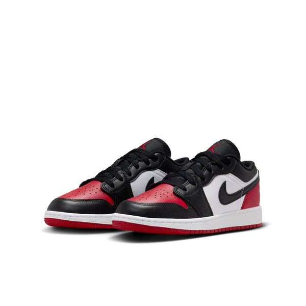 [553560-161] Grade School Air Jordan RETRO 1 LOW 'BRED TOE 2.0 (GS)'