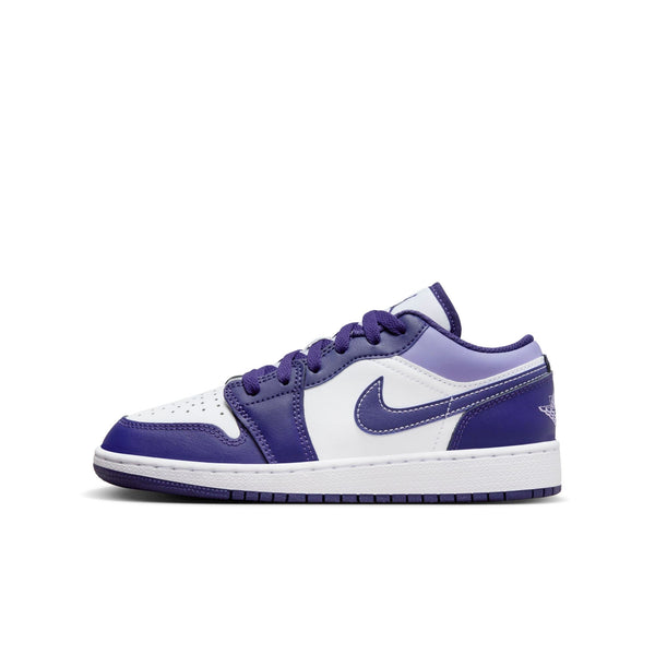[553560-515] Grade School Air Jordan Retro 1 Low 'Sky J Purple' (GS)