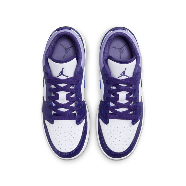 [553560-515] Grade School Air Jordan Retro 1 Low 'Sky J Purple' (GS)