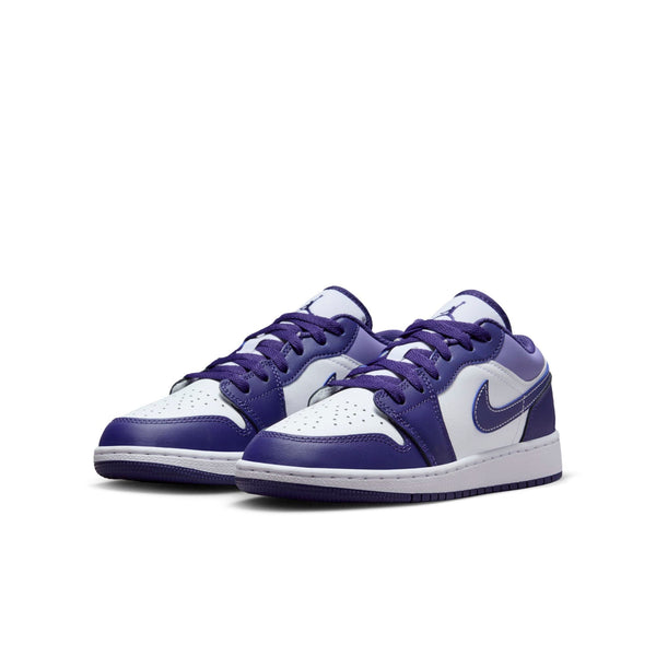 [553560-515] Grade School Air Jordan Retro 1 Low 'Sky J Purple' (GS)