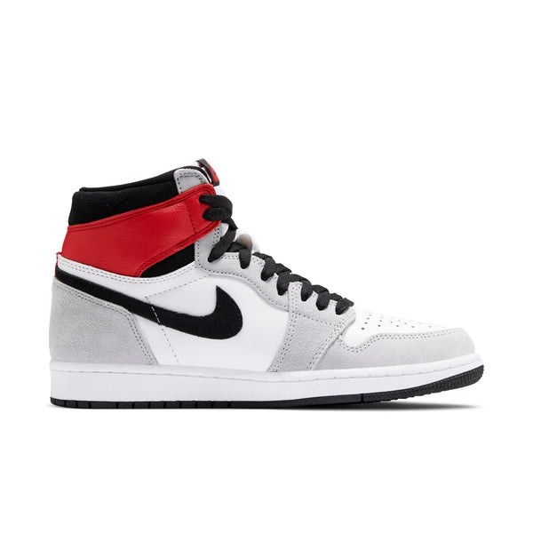 [555088-126] Mens Air Jordan Retro 1 High 'Light Smoke Grey'
