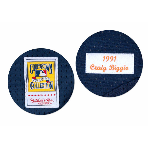 [562141191CBIGG] Mens Mitchell & Ness MLB Authentic Batting Practice Jersey Astros Craig Biggio