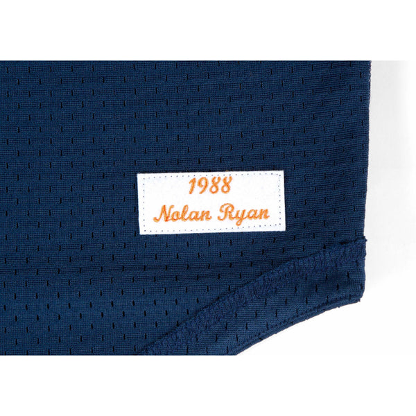 [562141188NRYAN] Mens Mitchell & Ness MLB Authentic Batting Practice Jersey Houston Astros Nolan Ryan 1988