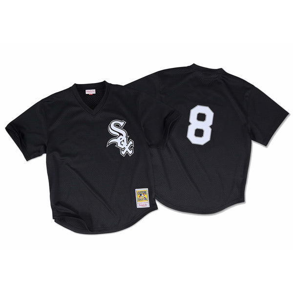 [56214A093BJAC1] Mens Mitchell & Ness MLB Authentic Batting Practice Jersey Chicago White Sox Bo Jackson 1993