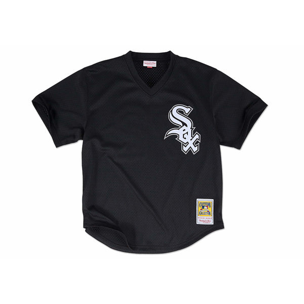 [56214A093BJAC1] Mens Mitchell & Ness MLB Authentic Batting Practice Jersey Chicago White Sox Bo Jackson 1993