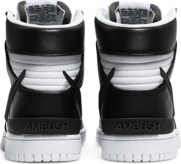 [CU7544-001] Mens Nike DUNK HIGH 'AMBUSH BLACK WHITE'