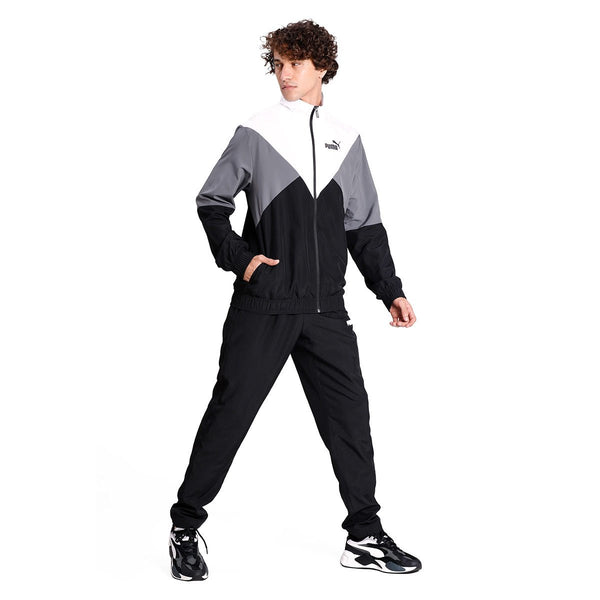 [583599-01] Mens Puma Colorblock Retro Track Suit