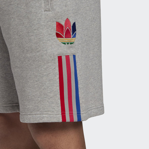 [GP5908] Mens Adidas 3D Trefoil 3-Stripes Sweat Shorts