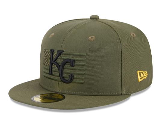 [60352773] Mens New Era MLB 5950 ARMED FORCES ON-FIELD - KANSAS CITY ROYALS