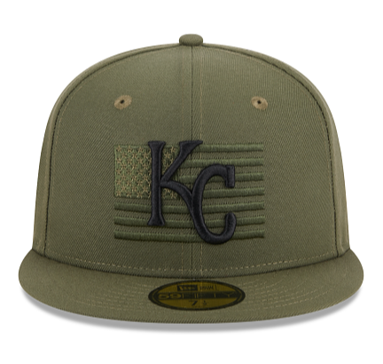 [60352773] Mens New Era MLB 5950 ARMED FORCES ON-FIELD - KANSAS CITY ROYALS
