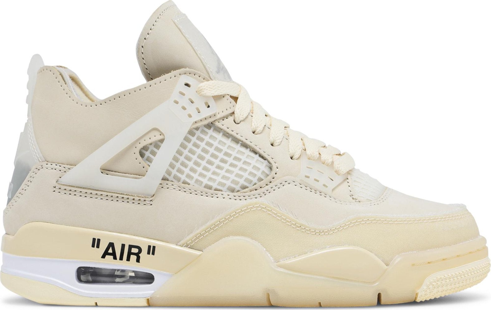 [CV9388-100] Womens Air Jordan Retro 4 (W) 'Off-White Sail'