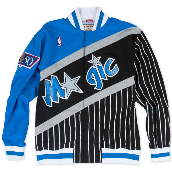 [605631996OMA] Mens Mitchell & Ness NBA 1996-97 Authentic Warm Up Jacket Orlando Magic