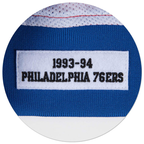 [6056S3B1D93P76] Mens Mitchell & Ness NBA 1993-94 Authentic Warm Up Jacket Philadelphia 76ers