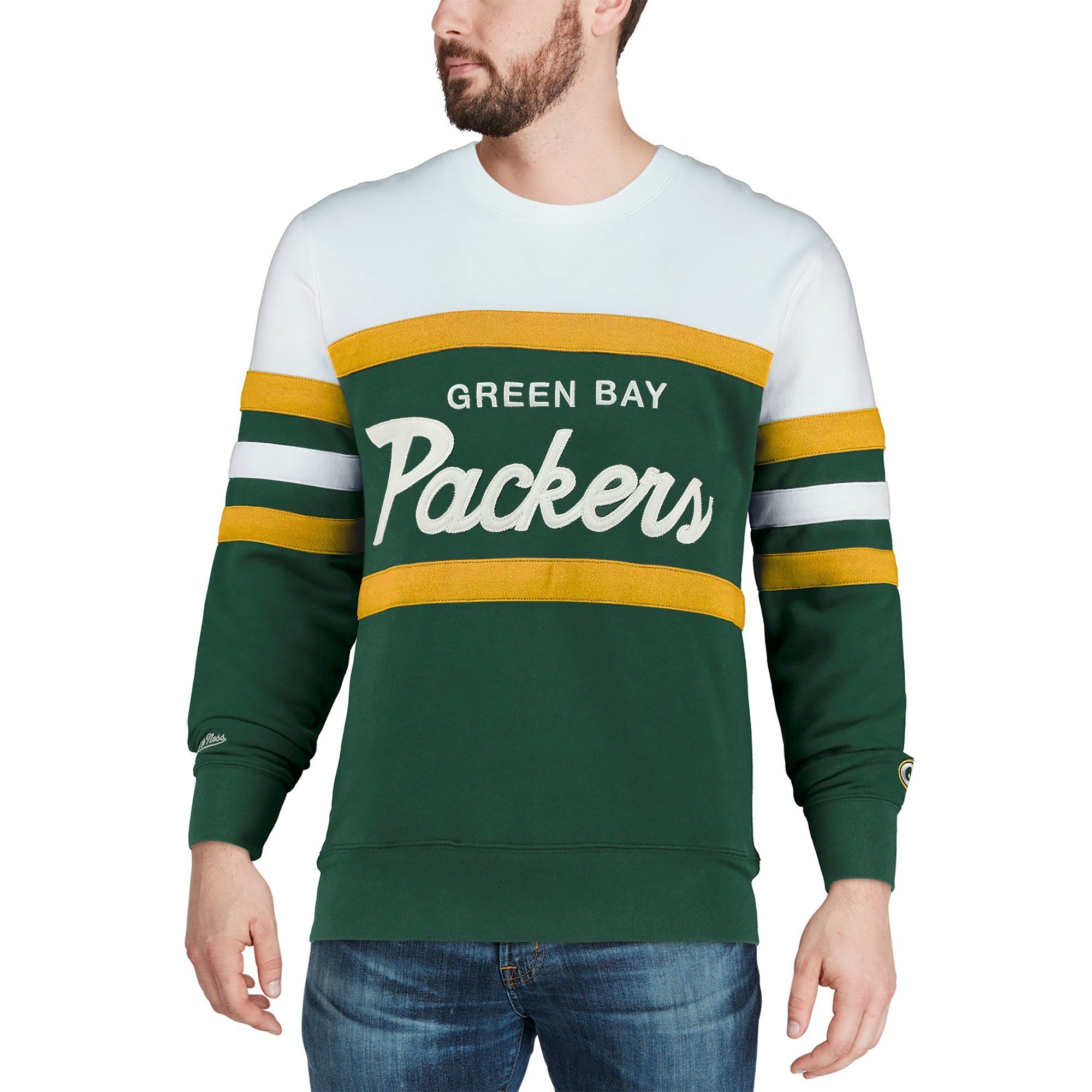 605TA2232AGBPQH] Mens Mitchell & Ness NFL Green Bay Packers Head Coac –  Revel Commerce
