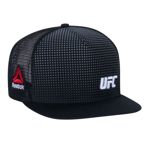 [VT55Z] UFC Flat Brim Snapback Meshback Hat