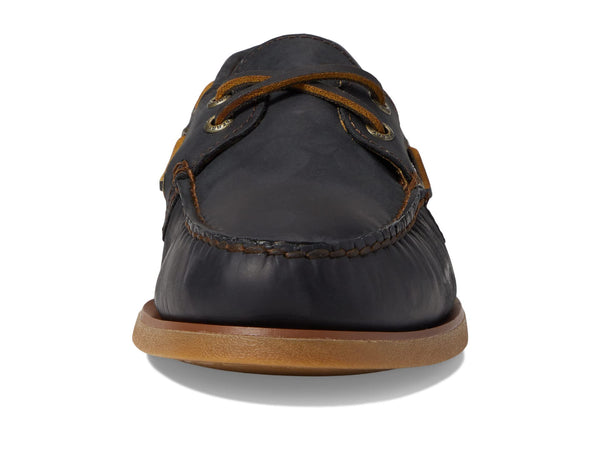 [STS24494] Mens Sperry GOLD A/O 2-EYE BURNISHED LEATHER