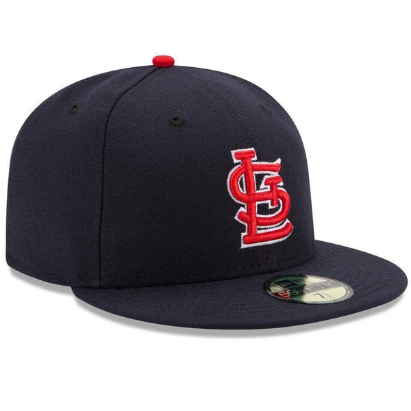 [70360958] Mens New Era MLB Authentic 59Fifty Performance Fitted - Cardinals