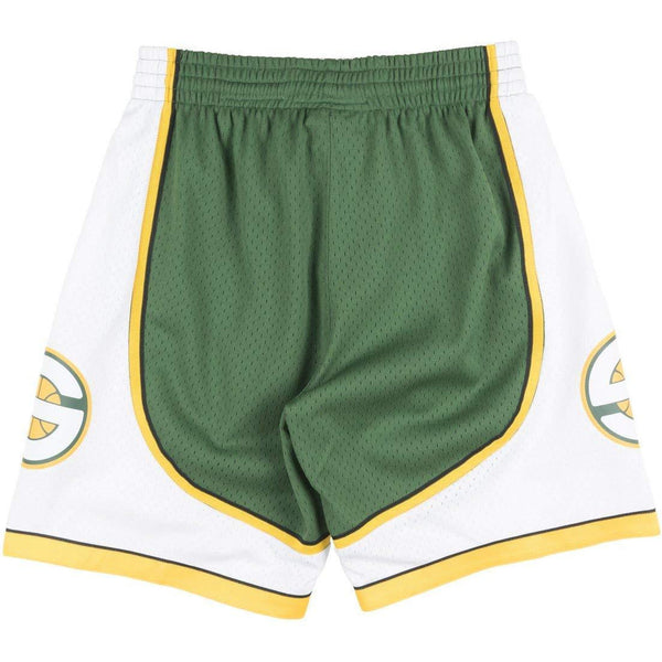 [SMSHGS18254-SSUDKGN07] Mens Mitchell & Ness NBA Swingman Road Shorts Seattle Supersonics 07-08