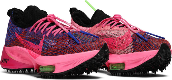 [CV0697-400] Mens Nike Air Zoom Tempo Next% Flyknit 'Off-White Racer Blue Pink Glow'