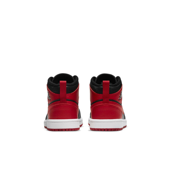[640734-074] Preschool Air Jordan RETRO 1 MID 'BANNED (2020) (PS)'
