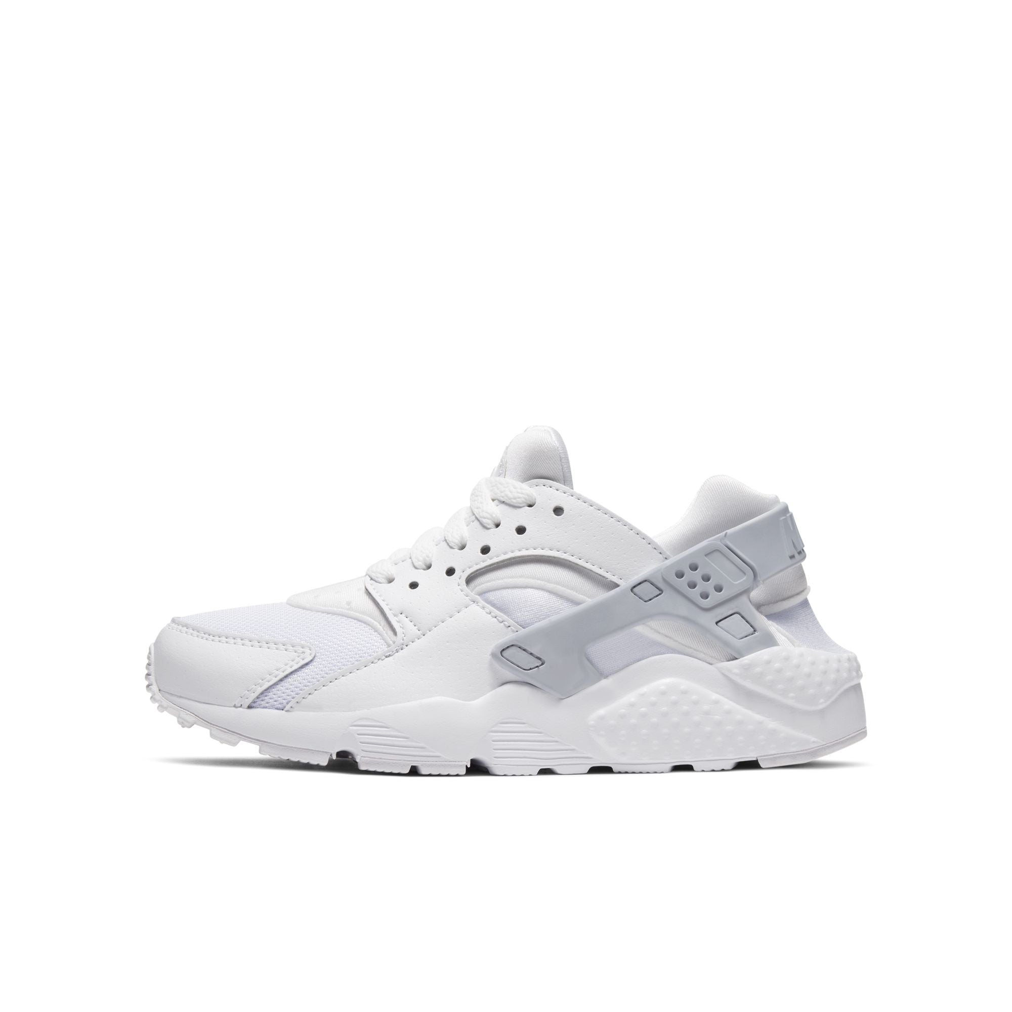 [654275-110] Youth Nike Air Huarache Run (GS) 'White Pure Platinum'