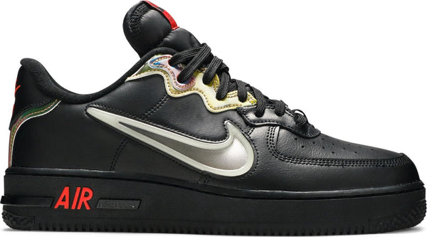 [CN9838-001] Mens Nike AIR FORCE 1 REACT 'BLACK GLOW HABANERO RED'