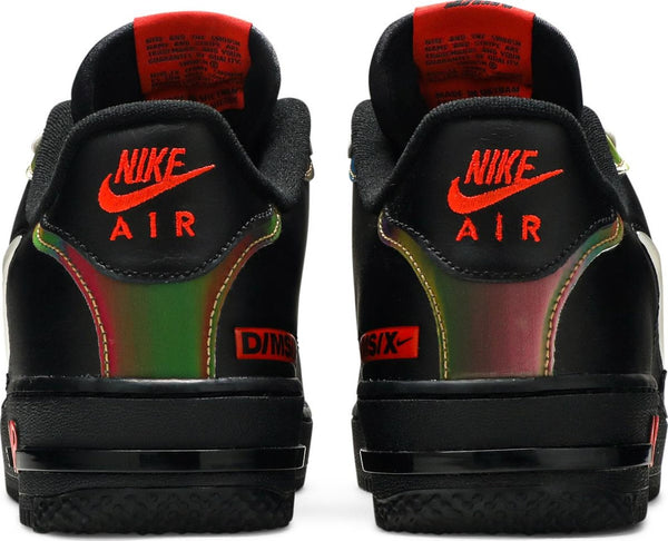 [CN9838-001] Mens Nike AIR FORCE 1 REACT 'BLACK GLOW HABANERO RED'